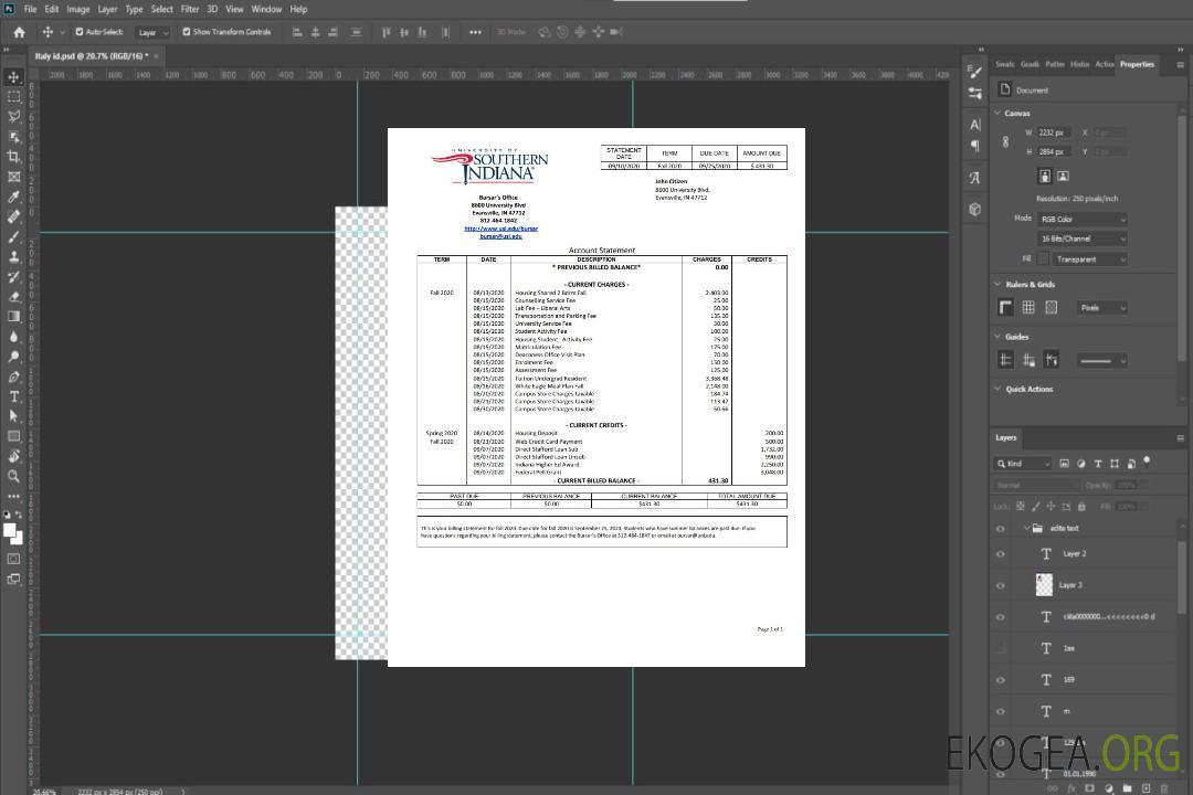 États-Unis Université du sud de l'Indiana template États-Unis Université du sud de l'Indiana template